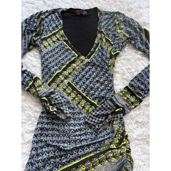 Beautiful Hale Bob women's sz. M knit pattern dress. Soft, comfortable, exc qual - Picture 5 of 11